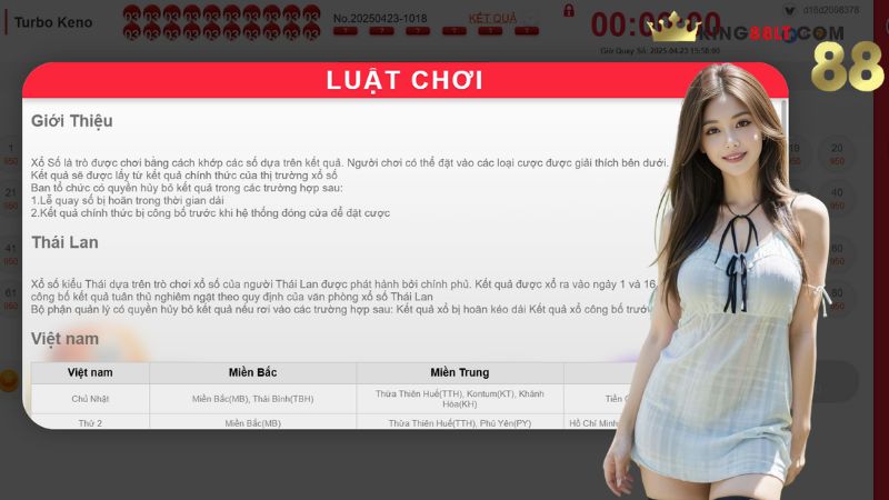 Cách chơi Keno tại King88 cho người mới