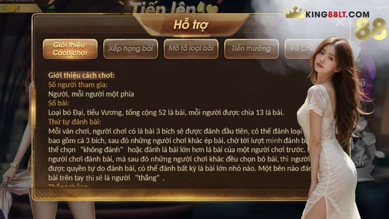 Cách chơi Tiến Lên Miền Nam tại King88
