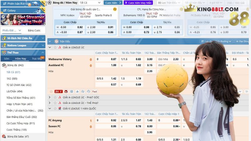 Cách truy cập và bắt đầu cược với Saba Thể Thao