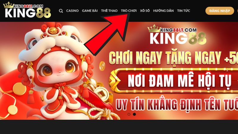 Danh mục trò chơi King88 update liên tục để người chơi không bỏ lỡ hàng loạt game khủng