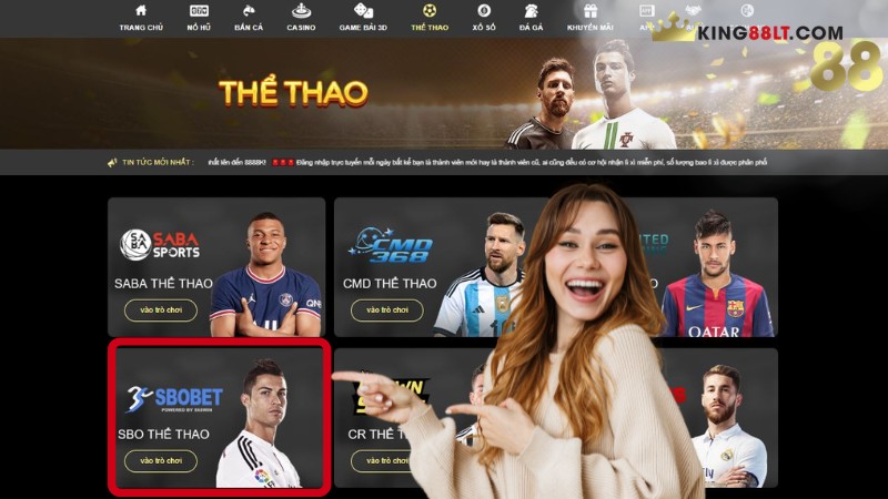 Giới thiệu về Sbobet và King88