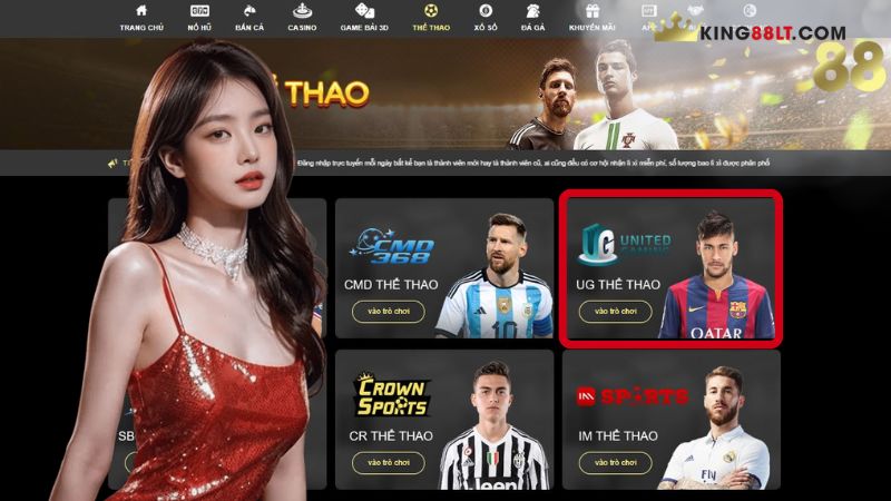 Giới thiệu về UG Thể Thao và nhà cái King88