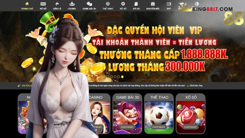 King88 tự hào sở hữu hệ thống trò chơi đa dạng, hiện đại & phong phú
