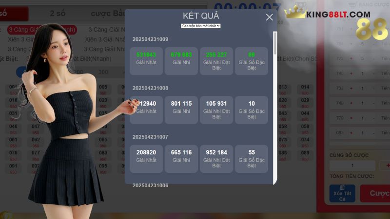 Một số lưu ý khi chơi xổ số nhanh King88