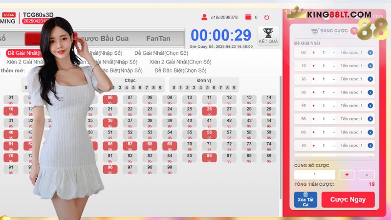 Tại sao nên chọn King88 để chơi xổ số nhanh?